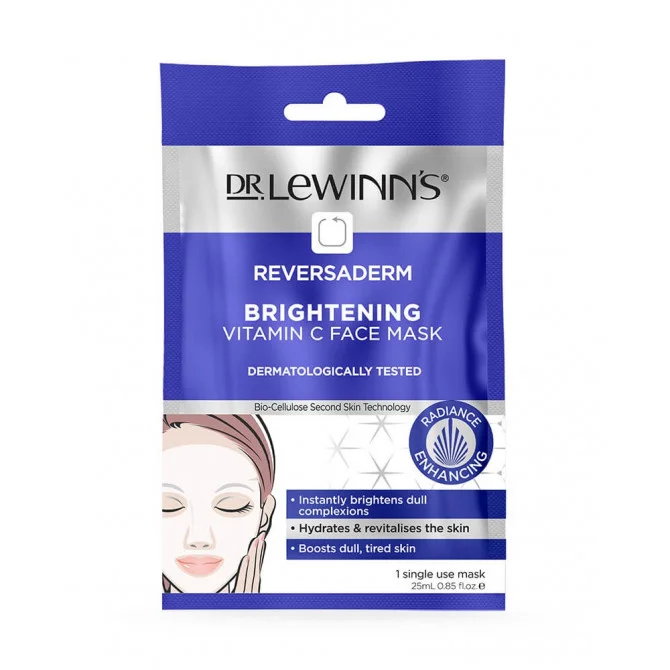 Dr Lewinn's Reversaderm Brightening Vitamin C Face Mask 1p 莱文医生 亮白维他命C滋养修护面膜 1p